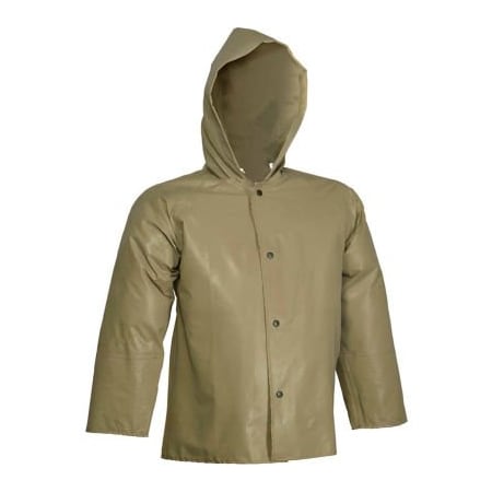 Tingley® J12148 Magnaprene„¢ Hooded Jacket, Green, Inner Cuffs, 4XL